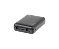 NATEC Extreme Media Trevi Compact 10000 mAh 2 x USB + 1 x USB-C Czarny NPB-1543 - 1381840 - zdjęcie 1